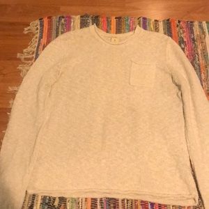 Cream sweater